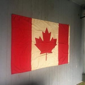 vintage Canadian flag